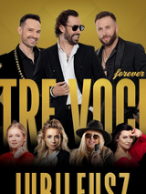 Baner z nazwą wydarzenia. Zdjęcie osób artystycznych.