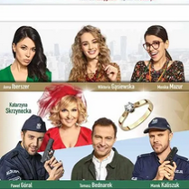 Baner z nazwą wydarzenia. Zdjęcie osób artystycznych.