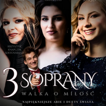 Baner z nazwą wydarzenia. Zdjęcie osób artystycznych.