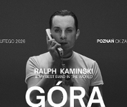 Baner promujący wydarzenie. Nazwa wydarzeania i zdjęcia osoby artystycznej.