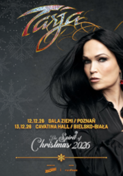 Baner promujący wydarzenie. Nazwa wydarzeania i zdjęcie osoby artystycznej.