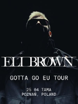 Baner promujący wydarzenie. Nazwa wydarzeania i zdjęcie osoby artystycznej.