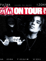 Baner promujący wydarzenie. Nazwa wydarzeania i zdjęcie osób artystycznych.