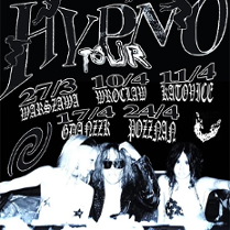 Baner promujący wydarzenie. Nazwa wydarzeania i zdjęcie osób artystycznych.