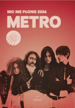 Baner promujący wydarzenie. Nazwa wydarzeania i zdjęcie osób artystycznych.