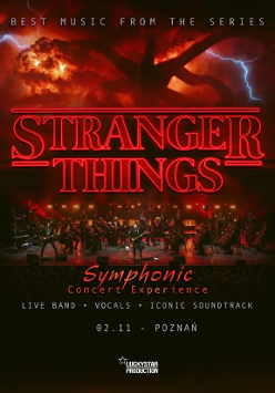 Baner promujący wydarzenie. Nazwa wydarzeania i zdjęcie osób artystycznych.