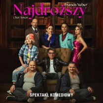 Baner promujący wydarzenie. Nazwa wydarzeania i zdjęcie osób artystycznych.