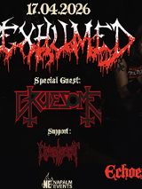 Baner promujący wydarzenie. Nazwa wydarzeania i zdjęcie osób artystycznych.