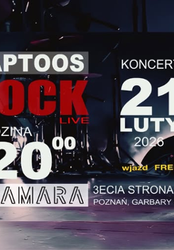 Baner promujący wydarzenie. Nazwa wydarzeania.