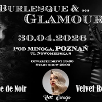 Baner promujący wydarzenie. Nazwa wydarzeania i zdjęcie osób artystycznych.