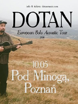 Baner promujący wydarzenie. Nazwa wydarzeania i zdjęcie osoby artystycznej.