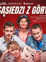 Baner promujący wydarzenie. Nazwa wydarzenia i zdjęcie osób artystycznych.