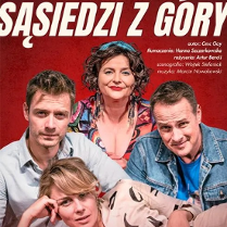 Baner promujący wydarzenie. Nazwa wydarzenia i zdjęcie osób artystycznych.