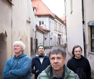 Baner promujący wydarzenie. Nazwa wydarzeania i zdjęcie osób artystycznych.