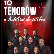 Baner promujący wydarzenie. Nazwa wydarzeania i zdjęcie osób artystycznych.