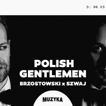 Baner promujący wydarzenie. Nazwa wydarzeania i zdjęcie osób artystycznych.