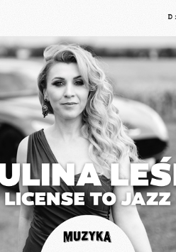 Baner promujący wydarzenie. Nazwa wydarzenia i zdjęcie osoby artystycznej.