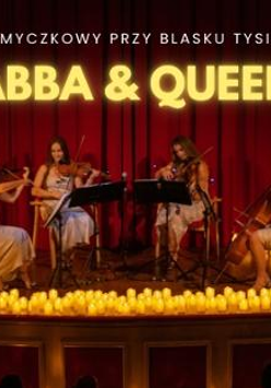 Baner promujący wydarzenie. Nazwa wydarzenia i zdjęcie osób artystycznych.