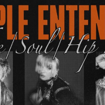 Baner promujący wydarzenie. Nazwa wydarzenia i zdjęcie osób artystycznych.