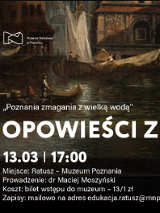 Baner promujący wydarzenie. Nazwa wydarzeania.