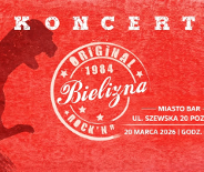 Baner promujący wydarzenie. Nazwa wydarzeania.