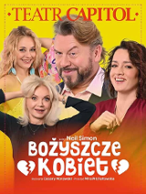 Baner promujący wydarzenie. Nazwa wydarzenia i zdjęcie osób artystycznych.