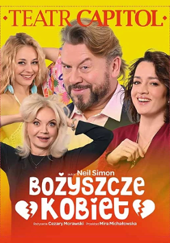 Baner promujący wydarzenie. Nazwa wydarzenia i zdjęcie osób artystycznych.