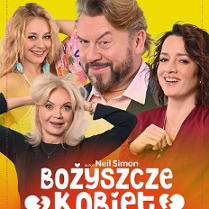 Baner promujący wydarzenie. Nazwa wydarzenia i zdjęcie osób artystycznych.