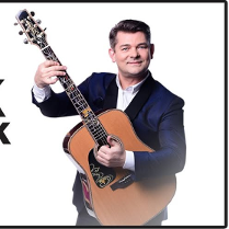 Baner promujący wydarzenie. Nazwa wydarzenia i zdjęcie osoby artystycznej.