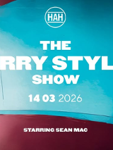 Baner promujący wydarzenie. Nazwa wydarzenia i zdjęcie osoby artystycznej.