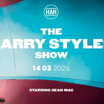 Baner promujący wydarzenie. Nazwa wydarzenia i zdjęcie osoby artystycznej.