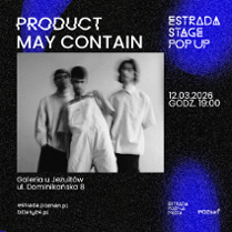 Baner promujący wydarzenie. Nazwa wydarzenia i zdjęcie osób artystycznych.