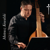 Baner promujący wydarzenie. Nazwa wydarzenia i zdjęcie osoby artystycznej.