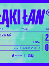 Baner promujący wydarzenie. Nazwa wydarzenia i zdjęcie osób artystycznych.