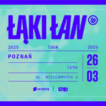 Baner promujący wydarzenie. Nazwa wydarzenia i zdjęcie osób artystycznych.