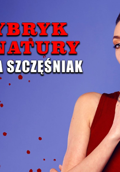 Baner promujący wydarzenie. Nazwa wydarzenia i zdjęcie osoby artystycznej.