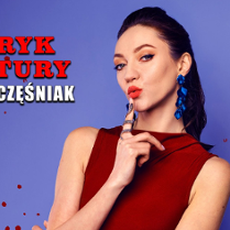 Baner promujący wydarzenie. Nazwa wydarzenia i zdjęcie osoby artystycznej.