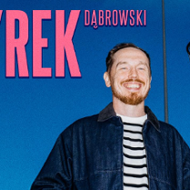 Baner promujący wydarzenie. Nazwa wydarzenia i zdjęcie osoby artystycznej.