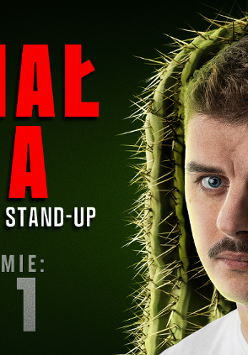 Baner promujący wydarzenie. Nazwa wydarzenia i zdjęcie artysty.