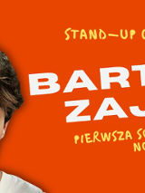 Baner promujący wydarzenie. Nazwa wydarzenia i zdjęcie osoby artystycznej.