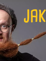 Baner promujący wydarzenie. Nazwa wydarzenia i zdjęcie osoby artystycznej.