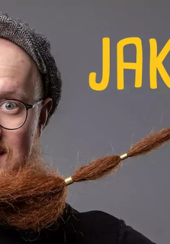 Baner promujący wydarzenie. Nazwa wydarzenia i zdjęcie osoby artystycznej.