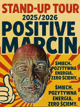 Baner promujący wydarzenie. Nazwa wydarzenia i zdjęcie artysty.