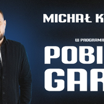 Baner promujący wydarzenie. Nazwa wydarzenia i zdjęcie osoby artystycznej.