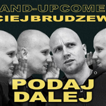 Baner promujący wydarzenie. Nazwa wydarzenia i zdjęcie osoby artystycznej.