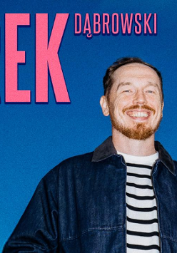 Baner promujący wydarzenie. Nazwa wydarzenia i zdjęcie osoby artystycznej.