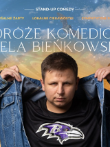 Baner promujący wydarzenie. Nazwa wydarzenia i zdjęcie osoby artystycznej.