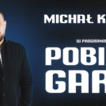 Baner promujący wydarzenie. Nazwa wydarzenia i zdjęcie osoby artystycznej.