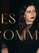 Baner promujący wydarzenie. Nazwa wydarzenia i zdjęcie osoby artystycznej.