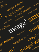 Baner z nazwą wydarzenia. Zdjęcie osoby artystycznej.